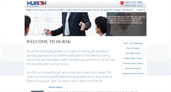 Desktop Screenshot of hurak.com